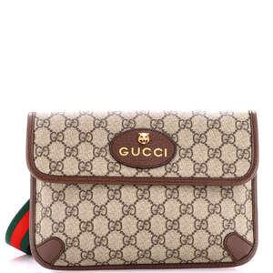 Gucci Neo Vintage Flap Belt Bag Gg #215060G11B